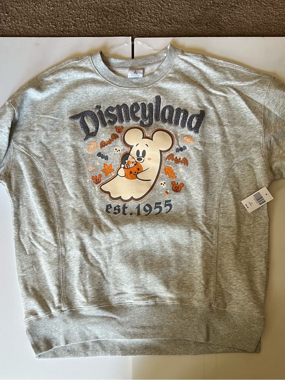Disneyland Halloween Ghost Sweatshirt XS